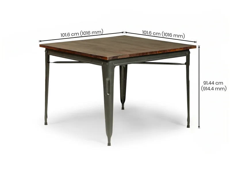 Daisy 4 Seater Dining Table with Joey Beige Chair